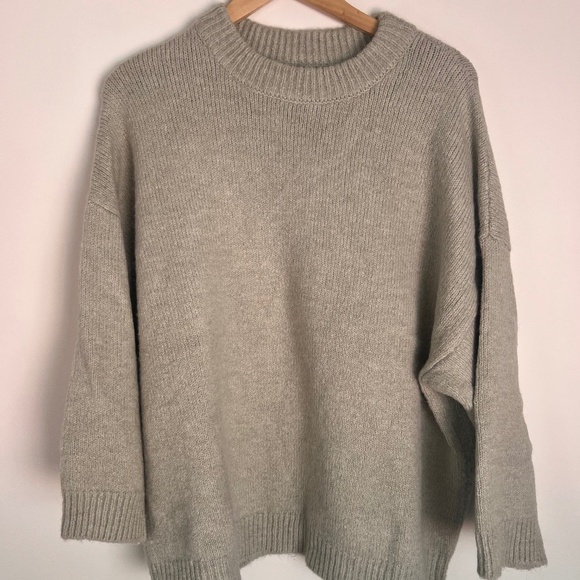Womens sage green MNG sweater - M - Picture 1 of 4